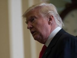 Trump suavizó su postura tras la reunión con Obama. AFP / N.Kamm