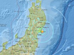 El terremoto se registró a una profundidad de 44.8 kilómetros. ESPECIAL / earthquake.usgs.gov