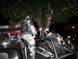 Efectivos de la Fuerza Estatal fueron alertados del hallazgo de los hombres, lo que provocó movilización policiaca. EL INFORMADOR / ARCHIVO