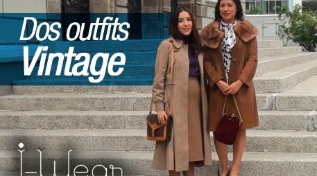 Ellas nos presentan dos looks de la década de los 60 y los 70. EL INFORMADOR /