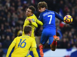 Los Bleus pierden a su referente ofensivo, tras convertirse en el máximo goleador de la Eurocopa de Francia. AFP / ARCHIVO