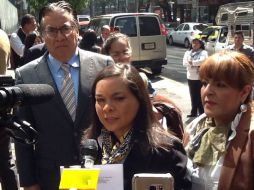 Al acto acuden Mojica Morga, secretaria general del PRD; el presidente del Consejo General del PRD, Ángel Ávila, e Isaías Villa. TWITTER / @PRDMexico