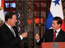 El Mandatario subrayó que México y Panamá tienen una visión compartida derivada de una relación de más de 100 años. EFE / M. Guzmán