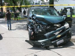 Los ocupantes del otro vehículo no sufrieron ningún tipo de lesión. EL INFORMADOR / ARCHIVO