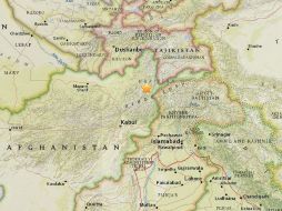 El sismo ocurre en la zona donde hace un año, un terremoto de 7.5 grados dejó 400 muertos y miles de damnificados. ESPECIAL / earthquake.usgs.gov