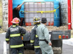 Lo asegurado es puesto a disposición del representante público de la Federación. NTX / ARCHIVO