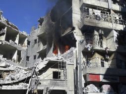 Los activistas de oposición dijeron que el saldo de muertos ha sido el peor desde que la campaña aérea se reanudó. AP /