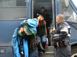 Los migrantes fueron tratados con estricto apego a sus derechos humanos, se les brindó auxilio y alimentos. EFE / ARCHIVO