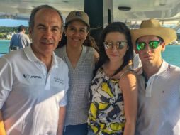 Giselle Mouriño, hija de Carlos Mouriño, publicó una fotografía a bordo del yate de lujo 'El Delfín'. INSTAGRAM / Giselle Mouriño