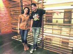 Protagonistas. Aislinn Derbez y José María de Tavira visitaron ayer Guadalajara para promocionar la cinta. EL INFORMADOR / E. Barrera