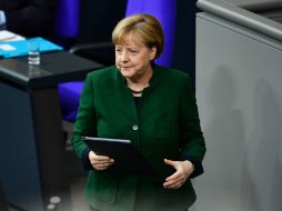 La canciller recordó también el intento de golpe de Estado en Turquía. AFP / T. Schwarz