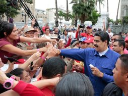 El oficialismo venezolano considera el operativo de la DEA como un secuestro, luego de que detuvieran a los sobrinos de Maduro. EFE / ESPECIAL