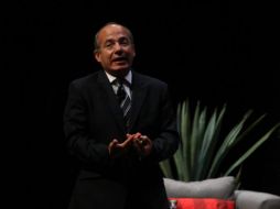Felipe Calderón señaló que él tendría el papel que Margarita Zavala pida. EL INFORMADOR / ARCHIVO