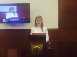 Iris Aguirre aseguró en conferencia de prensa que 'no supo expresar lo que había en su corazón'. FACEBOOK / Iris Aguirre