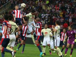El América logró eliminar a las Chivas al ganarle 2-1 marcador global. EL INFORMADOR / R. Tamayo