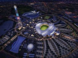 Según el contrato, el estadio que albergará el partido inaugural y la final del torneo deberá estar concluido en el año 2020. AFP / ARCHIVO