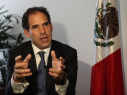 Escudero Morales señaló que era importante que el Estado mexicano recuperara el Teatro para los mexicanos. SUN / ARCHIVO