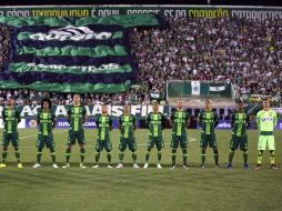 El equipo brasileño viajaba la noche de este lunes a Colombia para disputar su partido con el Atlético Nacional. EFE / F. Remor