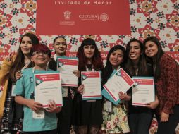 En la foto, los ganadores: Jimena Jurado García La Sienra, Paulina Treviño, Abril G. Karera, Rosie Gardel y  Marco Antonio López. EL INFORMADOR / F. Atilano