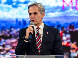 A pesar de la situación, el jefe capitalino consideró la acción como 'un avance'. AFP / H. Guerrero