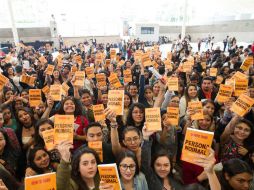 El Foro FIL se llenó del entusiasmo de sus jóvenes lectores. EL INFORMADOR / P. Franco