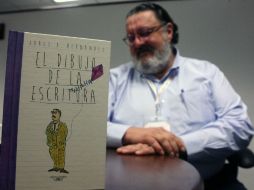 Jorge F. Hernández presentó la novedad durante la FIL. EL INFORMADOR / M. Vargas