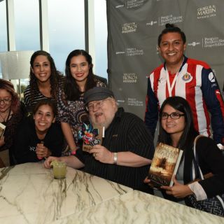 Un cóctel con George R. R. Martin