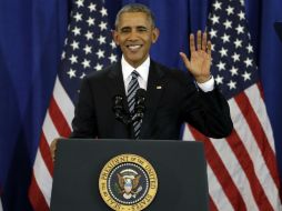 Obama presumió de que su Administración no ha sufrido ningún gran ataque en suelo estadounidense. AP / C. O'Meara