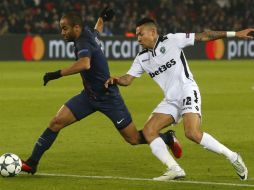 El PSG clasificó a los octavos de final de la Champions League como segundo lugar del Grupo A con 12 unidades. AP / M.Euler