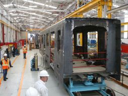 La capacidad de los trenes será de 48 pasajeros sentados y alrededor de 250 de pie; medirán 30 metros de largo. EL INFORMADOR / R. Tamayo