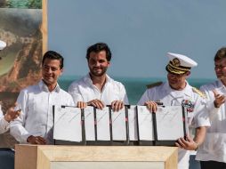 Los decretos fueron firmados y presentados por el presidente Peña Nieto y el Secretario de Medio Ambiente, Rafael Pacchiano. TWITTER / @RafaelPacchiano