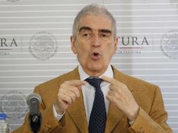 Rafael Tovar y de Teresa se encuentra en Houston donde es atendido por una neumonía. SUN / ARCHIVO