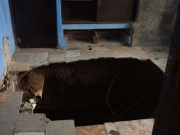 Dirección de Obras Públicas de Guadalajara acudirá a evaluar el estado de la construcción. ESPECIAL /