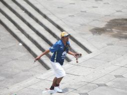 ''Es un asunto de no aflojar, evidentemente se viene la temporada navideña y se nos dejan venir comerciante'', dice Alfaro. EL INFORMADOR / ARCHIVO