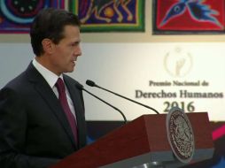 El Mandatario asegura que están en marcha varias acciones para mejorar las condiciones de seguridad y justicia de México. TWITTER / @PresidenciaMX