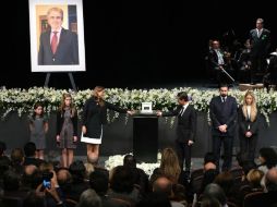 Rafel Tovar y de Teresa fue celebrado como un mexicano ejemplar que sirvió con vocación a México. EFE / J. Méndez