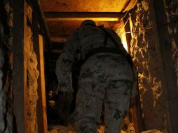 El segundo túnel aún estaba inconcluso. NTX / ARCHIVO