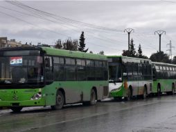 Este nuevo pacto permitirá a los civiles abandonar de inmediato el área en autobuses; enfermos y heridos saldrán primero. AFP / G. Ourfalian