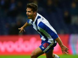 André Silva anotó el segundo gol del Porto. AFP / M. Riopa