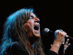 La cantautora, cantó A Hard Rain's A-Gonna Fall de Bob Dylan en la ceremonia del Premio Nobel. NTX / ARCHIVO