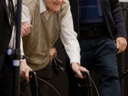 La fiscal señala que a pesar de su edad, Ralph Clarke está lúcido y entiende perfectamente los cargos que se le imputan. AFP / ARCHIVO