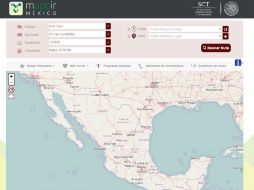 La aplicación está disponible en Google Play, AppStore o en la página de la SCT. ESPECIAL / ttr.sct.gob.mx