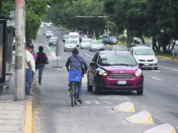 Quejas. Dos empresas interpusieron amparos por la ciclovía, pero sólo se le otorgó la razón a una de ellas. EL INFORMADOR / R. Tamayo