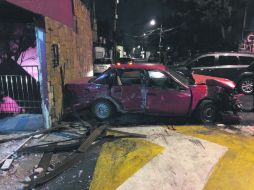 El cantante mostró los daños a su propiedad. TWITTER /