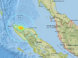 El USGS situó el epicentro a 278 kilómetros al noreste de Dili, la capital de Timor Oriental, y a 372 al noreste de Atambua. ESPECIAL / earthquake.usgs.gov