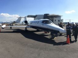 El menor fue trasladado en un helicóptero Condor rumbo a Toluca y de ahí a Texas. TWITTER / @SSP_CDMX