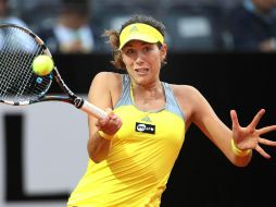 Muguruza ha realizado su pretemporada en Los Angeles y viajará a Australia el 27 de diciembre. EFE / ARCHIVO