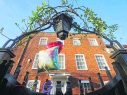 Propiedad. Fachada de la casa donde falleció George Michael, valorada en más de seis millones de euros. AFP /