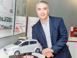 Horacio Chávez, director general de Kía México. B. Tenorio  EL FINANCIERO  /