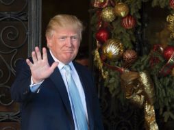 ''¡Mantente fuerte, Israel, que se está acercando el 20 de enero!'', agregó el presidente electo. AFP / D. Emmert